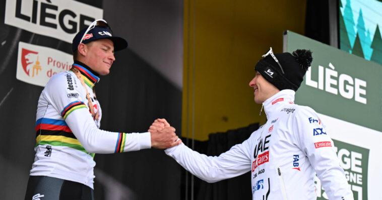 découvrez l'intensité de la rivalité entre mathieu van der poel et tadej pogačar, deux géants du cyclisme moderne. plongez dans leurs performances, l'impact sur le sport et les moments marquants qui façonnent cette lutte passionnante sur les routes.