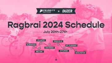 participez à l'incroyable aventure ragbrai 2025 dans le minnesota ! rejoignez des cyclistes de tous horizons pour parcourir des paysages magnifiques, découvrir des villes accueillantes et vivre une expérience inoubliable à travers les collines et les rivières du midwest. inscrivez-vous dès maintenant et préparez-vous pour une semaine de camaraderie, de défi et de plaisir sur deux roues !