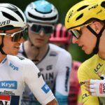 Une Image Marquante du XXIe Siècle : Evenepoel Écrase Pogacar dans une Photo Épique 25 découvrez comment remco evenepoel domine et surclasse tadej pogacar dans une performance cycliste remarquable. analyse et décryptage de leur affrontement spectaculaire.