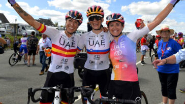 la cycliste mavi garcía signe avec l’équipe uae pour disputer la dernière saison de sa carrière, apportant expérience et détermination à l'équipe féminine.