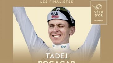 tadej pogačar remporte son 3e vélo d'or, confirmant son statut de légende du cyclisme avec une performance exceptionnelle cette année.