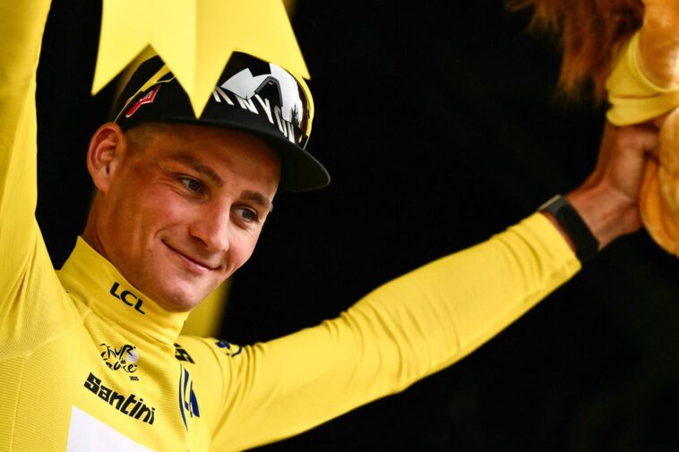 un spectateur présente ses excuses après avoir perturbé la course de van der poel, affectant ainsi la performance du cycliste.