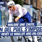 van der poel reste inarrêtable malgré plusieurs crevaisons, tandis qu'orts termine à la 5e place.