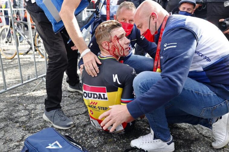 Lefevere : « Mon seul souhait, c’est qu’Evenepoel ne demande pas à revenir chez Soudal d’ici deux ans » 7 découvrez le souhait de lefevere envers evenepoel et l'équipe soudal, mettant en lumière ses attentes et perspectives pour le cyclisme.