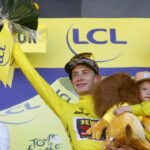 godon remporte une étape écourtée tandis que vingegaard se rapproche d'une victoire générale attendue.