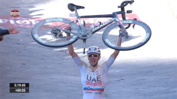 tadej pogačar s'impose avec maîtrise lors de l'étape de la cipressa, affichant une performance exceptionnelle et renforçant sa position au classement.