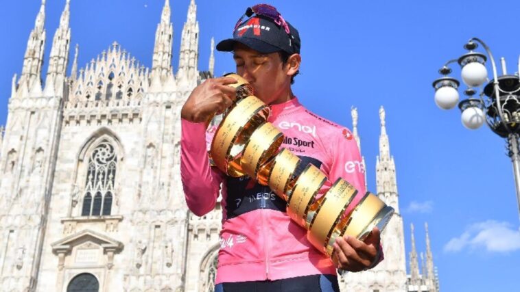 Pellizzari s'impose dans la première étape de montagne du Tour des Alpes, suivi d'un remarquable Bernal 7 pellizzari s'impose brillamment lors de la première étape de montagne tandis que bernal réalise une performance impressionnante, captivant les fans de cyclisme.